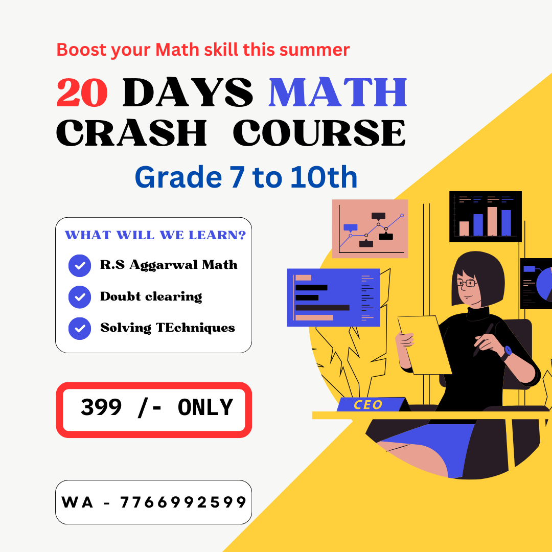 20 Days Math Crash Course